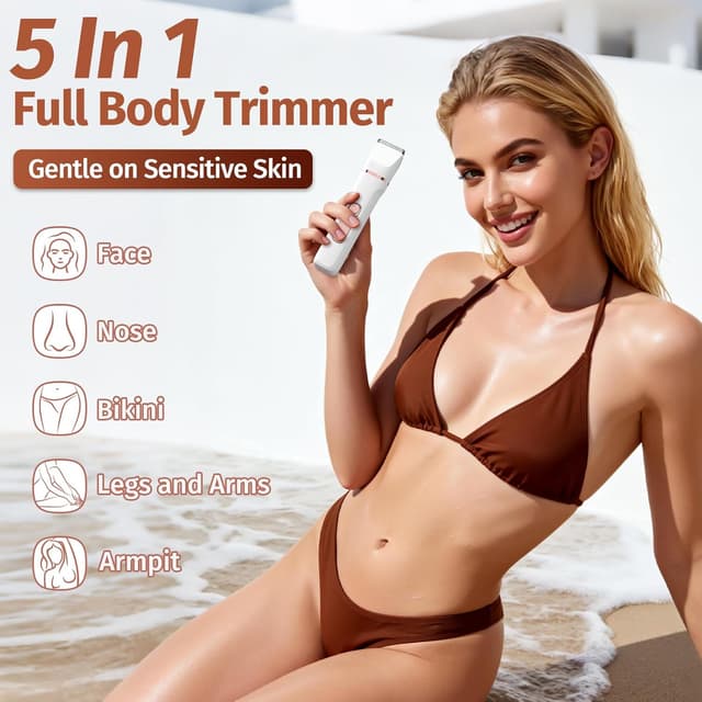 Thumbnail 1 de HOHOLE Bikini Trimmer 5-in-1 Waterproof 🌊