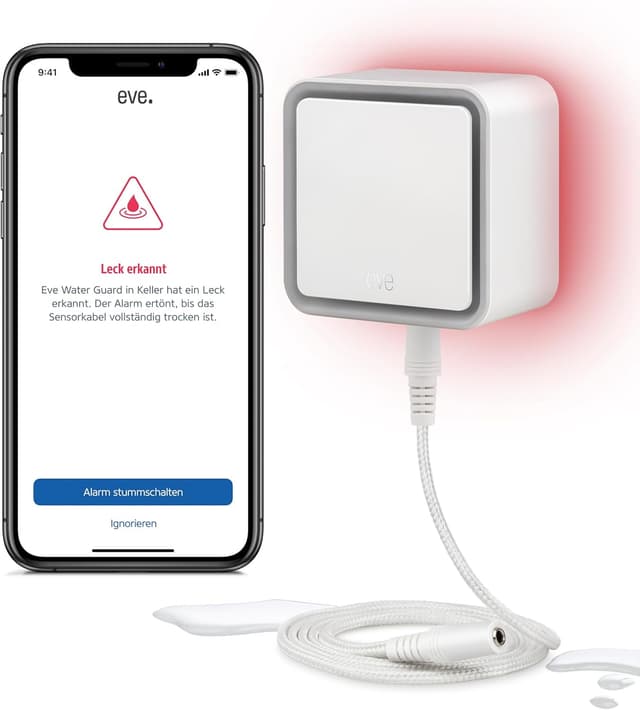 Detalle de Eve Water Guard Wassermelder mit 2 m Kabel
