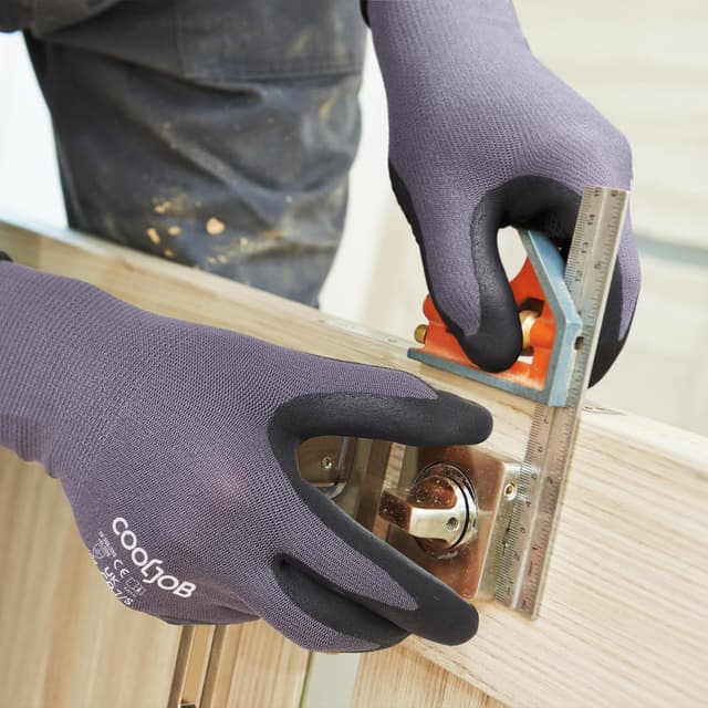 Detalle 2 de COOLJOB Arbeitshandschuhe 7/S, 3 Paar