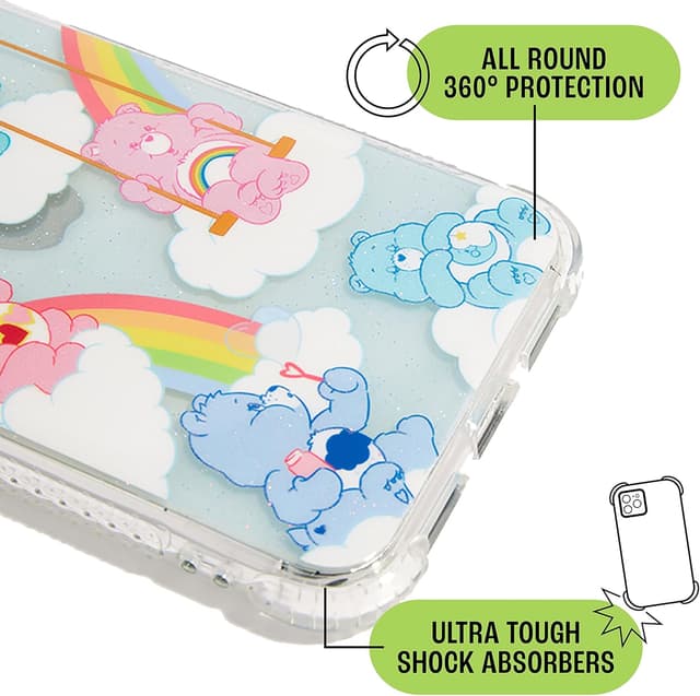 Detalle de Skinnydip Cute & Kawaii-Parent iPhone Case (Care Bear Rainbow) for iPhone 15 Pro Max