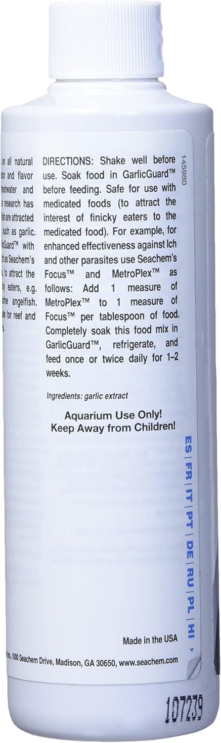 Detalle de Seachem Garlic Guard Fischfutter – praktisches Futter für den täglichen Einsatz