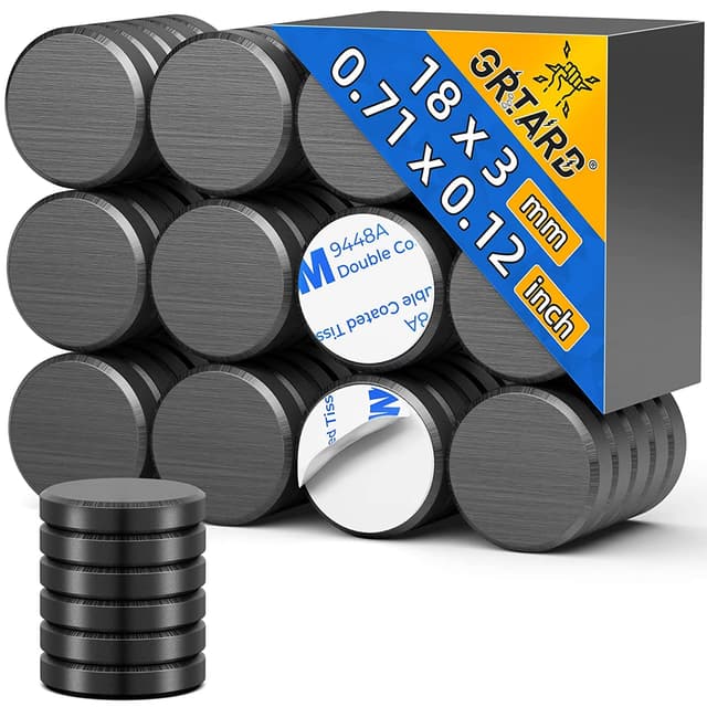 Imagen de Grtard 20 Pack Ceramic Disc Magnets 0.71in 🧲 en OfertitasTOP