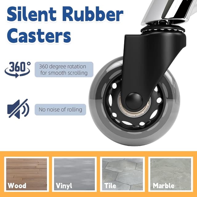 Thumbnail 4 de Rolling Stool Heavy Duty 400lb