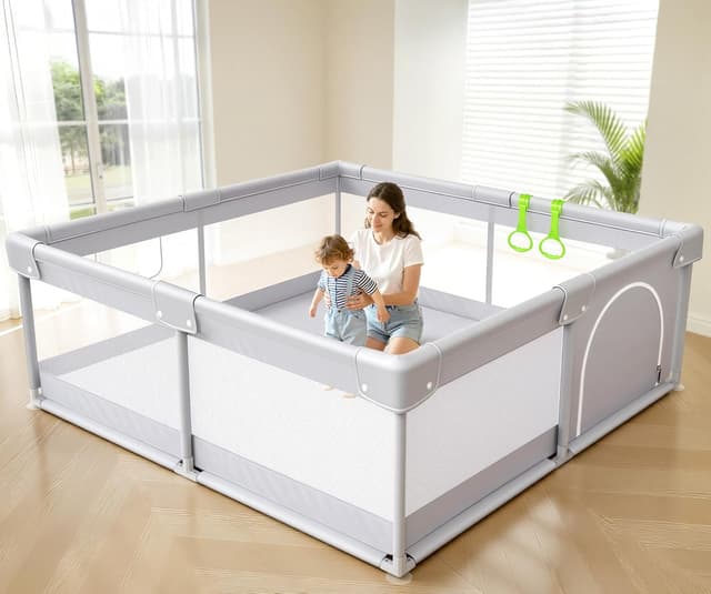 Detalle de Fodoss Baby Playpen 47x47in Play Yard