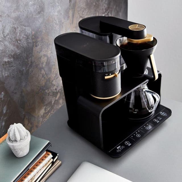 Detalle 2 de Melitta Epos cafetera de goteo (8 tazas) con molinillo integrado y boquilla giratoria 360°