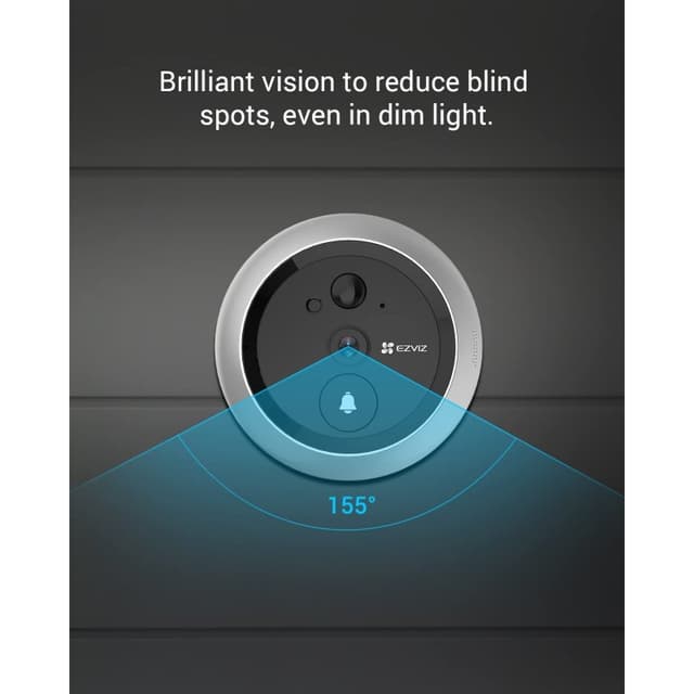 Detalle 2 de EZVIZ DP2C Mirilla con Pantalla LCD 4.3" 📹