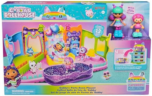 Thumbnail 2 de Gabby's Dollhouse - Ático de Fiestas 🏰 con Muebles y Figuras