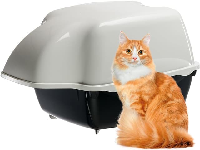 Thumbnail 6 de Ferplast Cosmic Outdoor covered cat litter box 🐱
