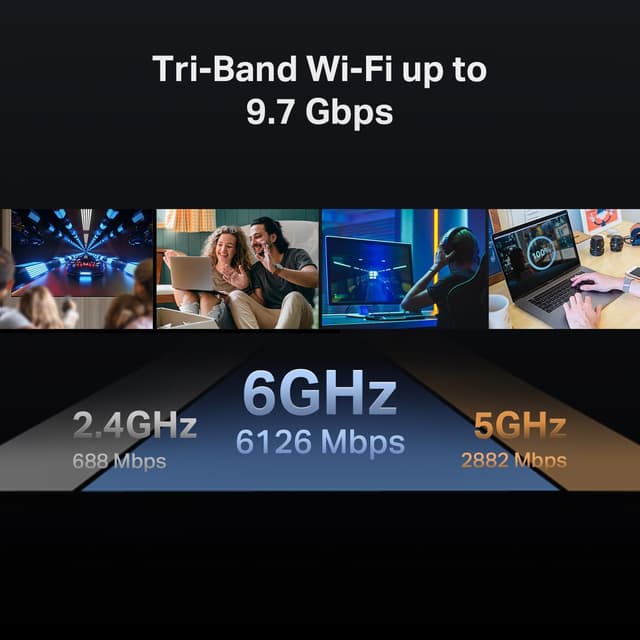 Thumbnail 4 de TP-Link Archer BE550 Pro WiFi 7 Router 10G