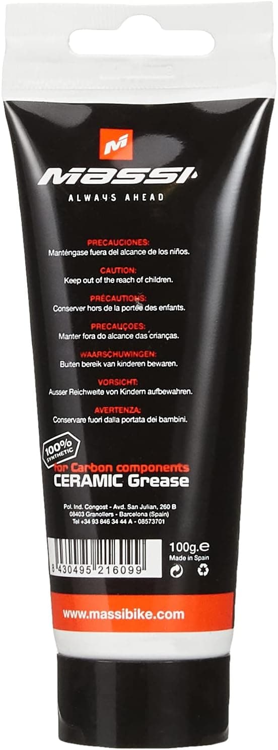 Detalle 2 de Grasso ceramico bianco 100% sintetico per parti in carbonio da 100 g
