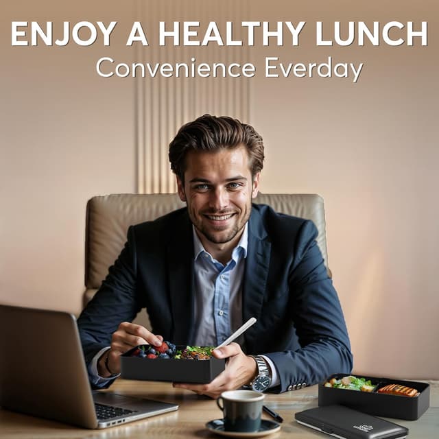 Thumbnail 5 de Umami Bento Box 40 oz lunch container 🍱