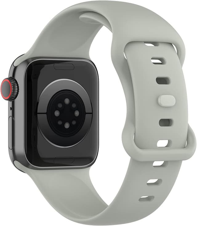 Detalle 2 de Panda Bobo Silicone Strap for Apple Watch Series 1–10 & SE (38/40/41/42mm) – Soft waterproof sport band replacement