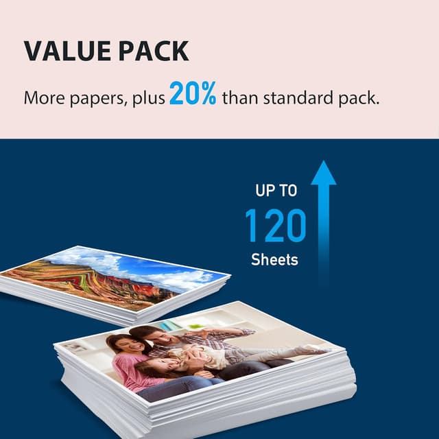 Thumbnail 4 de akaca Papier photo A4 120 feuilles đź–¨