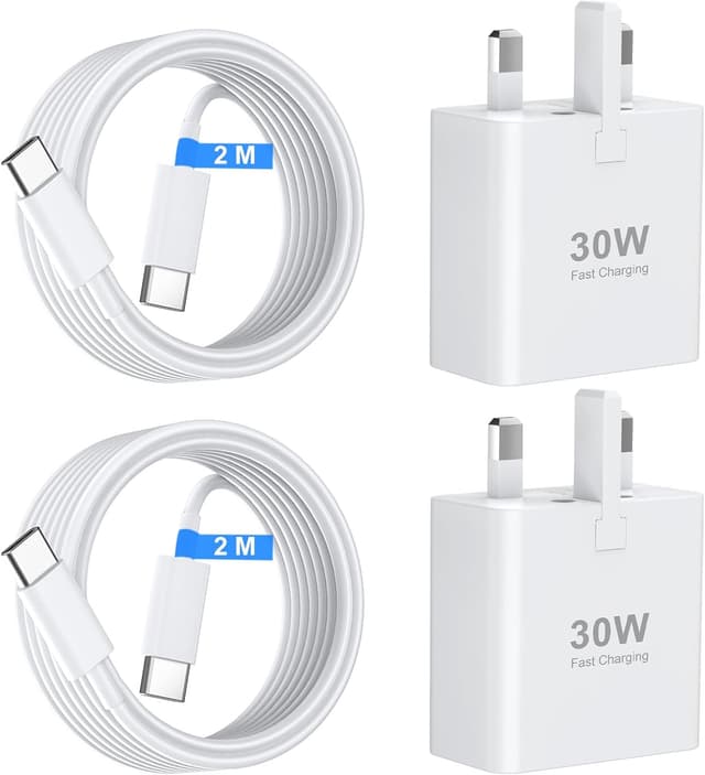 Detalle de USB C Charger 30W Fast 2 Pack
