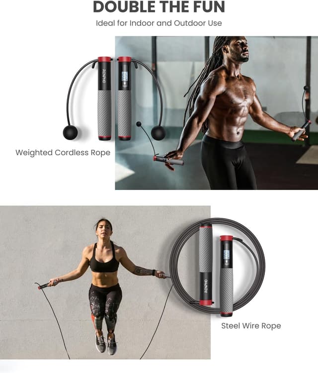 Thumbnail 1 de RENPHO Corde à Sauter Intelligente 3 m