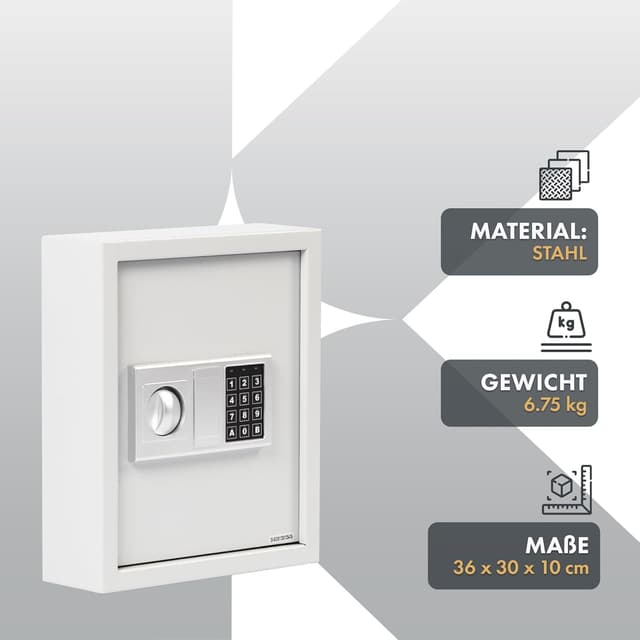 Detalle 2 de casa pura Schlüsseltresor 27 Schlüssel 🔐