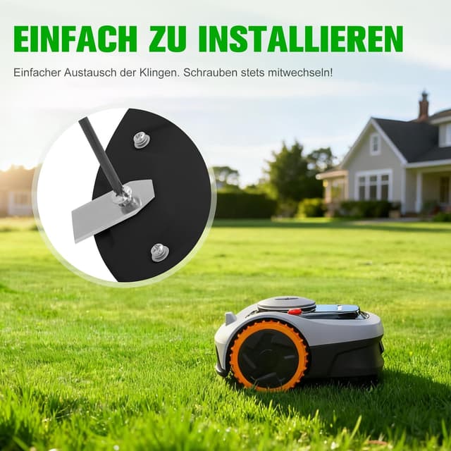 Thumbnail 2 de Segway Navimow Ersatzklingen 24 Stück