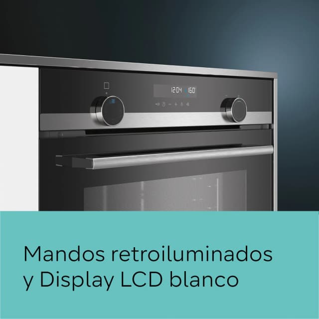 Detalle de Siemens HB578G0S00 horno pirolítico