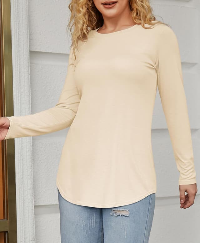 Detalle 2 de Beluring Damen T-Shirt mit Elasthan-Anteil