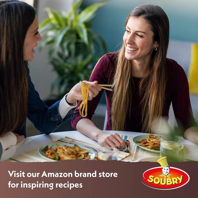 Thumbnail 5 de SOUBRY Noodles Fideos Chinos Orientales 🍜 12x250g