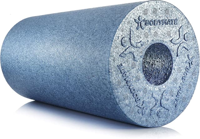 Detalle de BODYMATE Rouleau de massage des fascias Standard (30 cm, dureté moyenne) + e-book gratuit