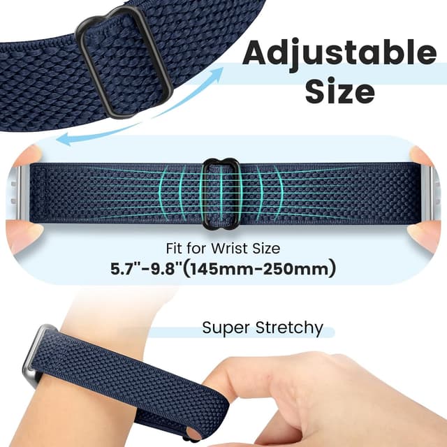 Detalle de Galaxy Fit 3 elastic nylon straps