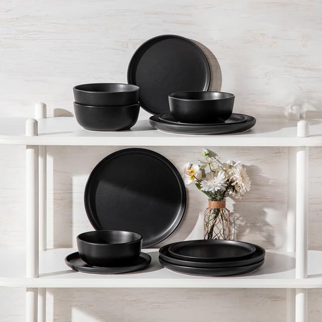 Thumbnail 6 de vancasso Black Dinner Set 12‑piece