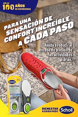 Thumbnail 1 de Scholl Plantillas LiquiFlex Mujer - Soporte Diario con Memoria 🦶