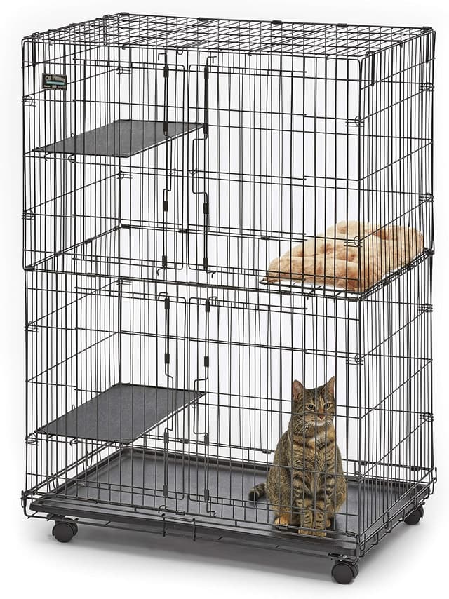 Imagen de MidWest Homes for Pets box per gatti 128,3 cm 🐾 en OfertitasTOP