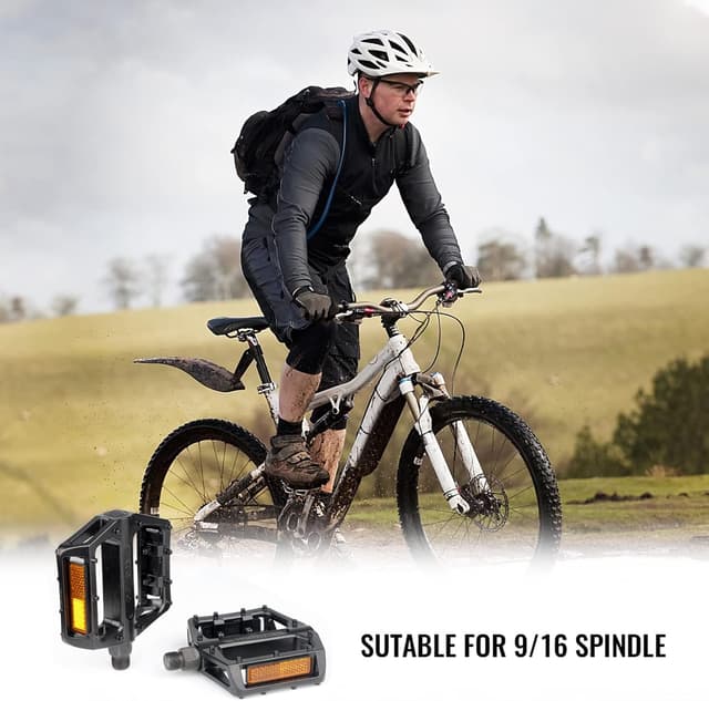 Thumbnail 5 de Hycline 9/16 Non-Slip Aluminium Pedals