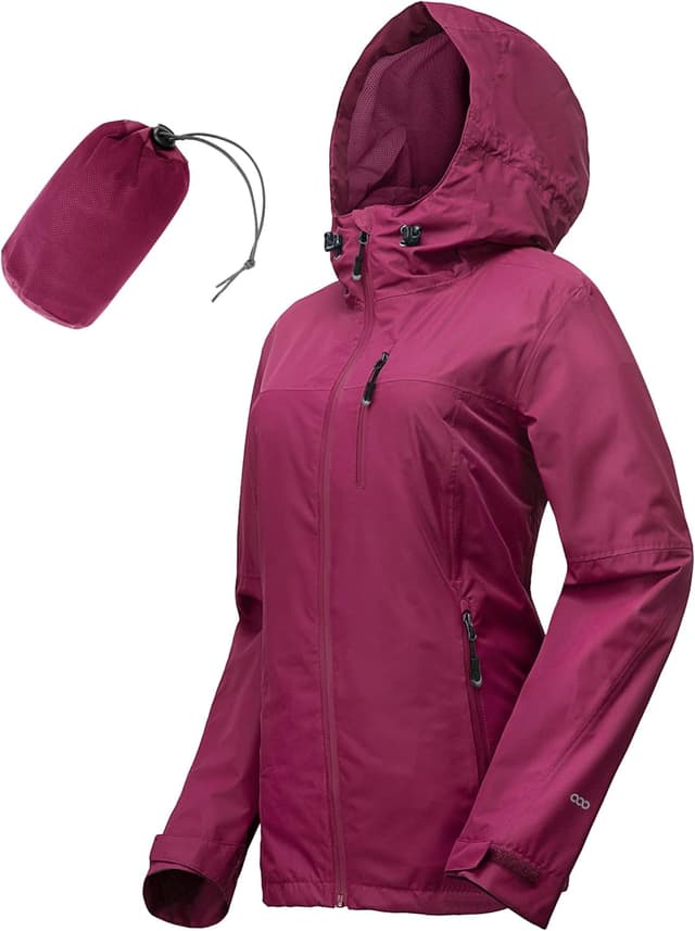 Detalle de 33,000ft Damen Regenjacke 8000 mm wasserdicht