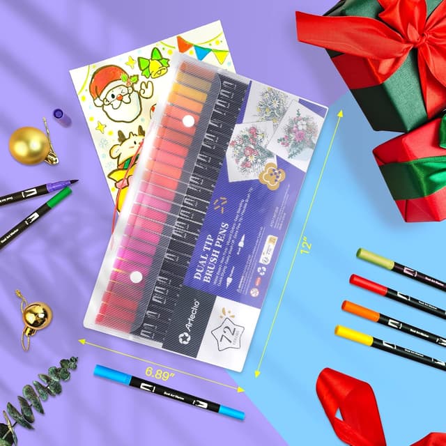 Thumbnail 5 de Artecho Dual Brush Pen 72 Farben ✏