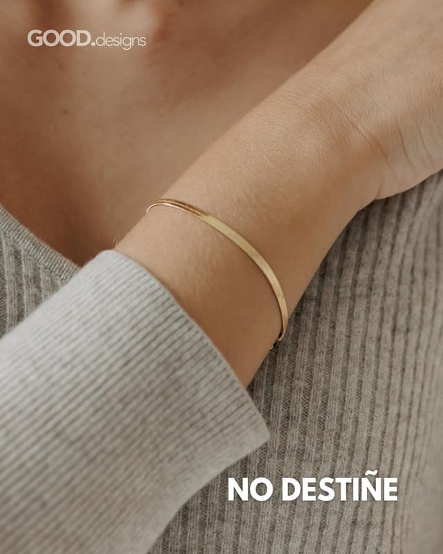 Thumbnail 2 de GD GOOD.designs Pulsera serpiente 3mm