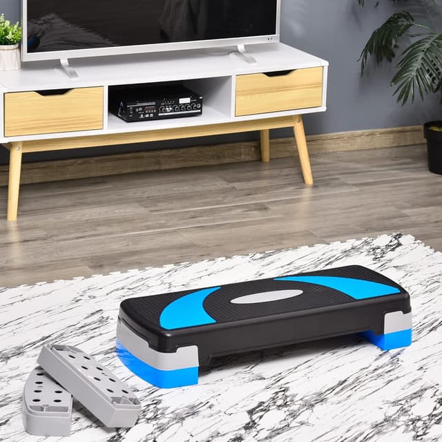 Thumbnail 5 de HOMCOM Step Aeróbic altura regulable 3 niveles