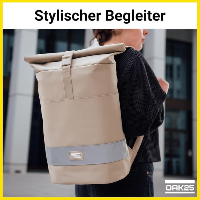 Thumbnail 1 de OAK25 Rucksack Rolltop reflektierend đ