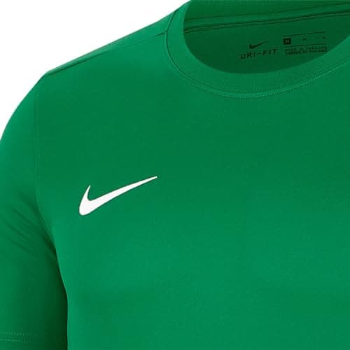 Detalle de Nike M Nk Dry Park Vii Jsy Ss: camiseta de fútbol transpirable para hombre, verde Pine Green/White (XL)
