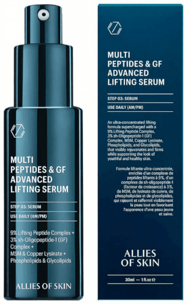 Imagen de Allies of Skin Sérum lifting con péptidos y GF 30ml 💧 en OfertitasTOP