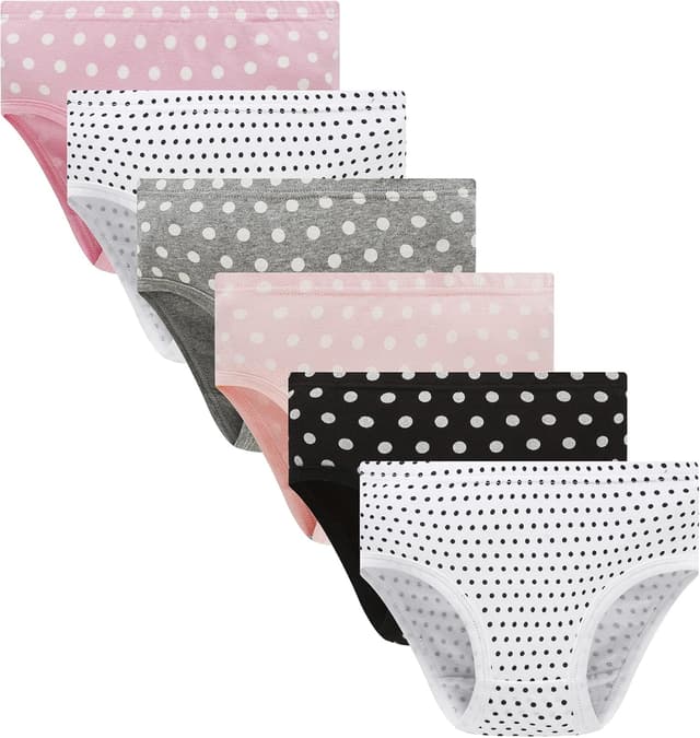 Thumbnail 6 de Family Feeling Little Girl Underwear 6-Pack 100% Cotton