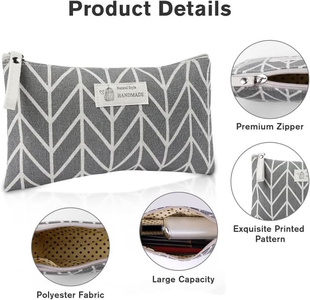 Thumbnail 1 de Aucuu Borsa Cosmetica in Tela 22 x 14 cm