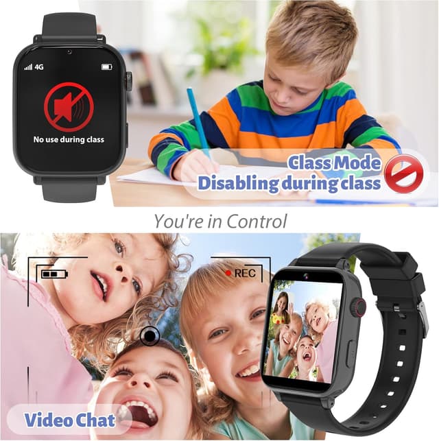 Detalle 2 de BJLBOJEY 4G Kids Smart Watch GPS tracker
