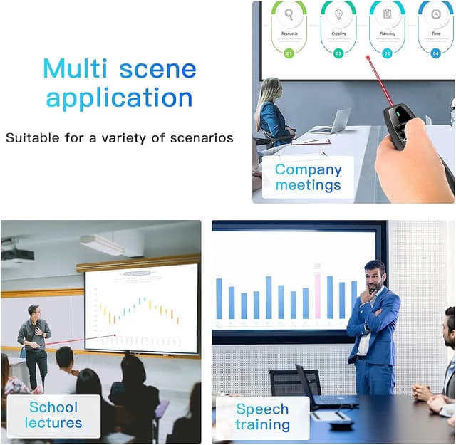 Thumbnail 6 de Qui 328FT Wireless Presentation Clicker