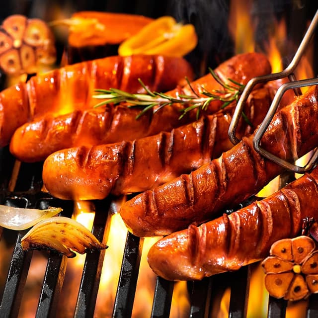 Thumbnail 5 de UISEBRT Grill Parrilla Hierro Fundido 60x40 cm