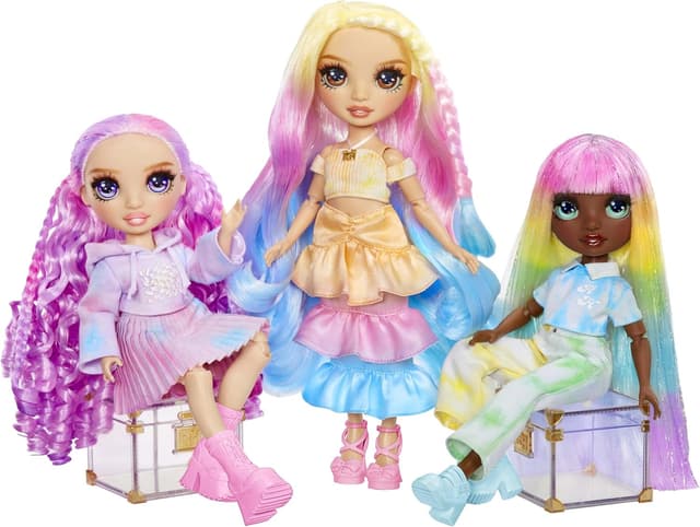 Thumbnail 5 de RAINBOW HIGH Muñecas Color & Crea - Ojos Verdes 🌈