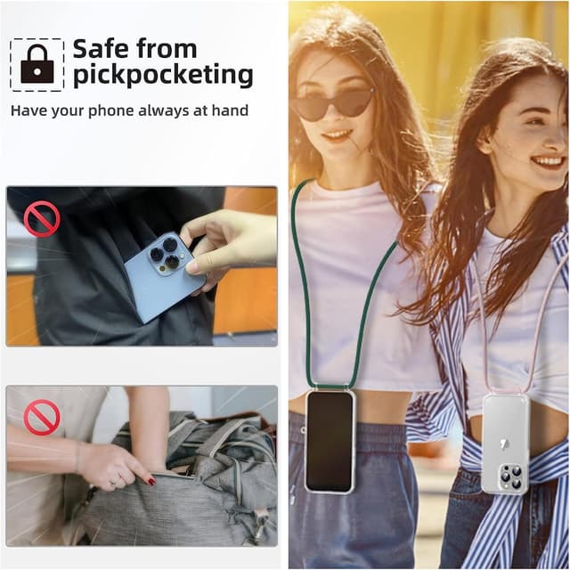 Thumbnail 6 de Vaykwo Handykette iPhone 15 Pro Max golden