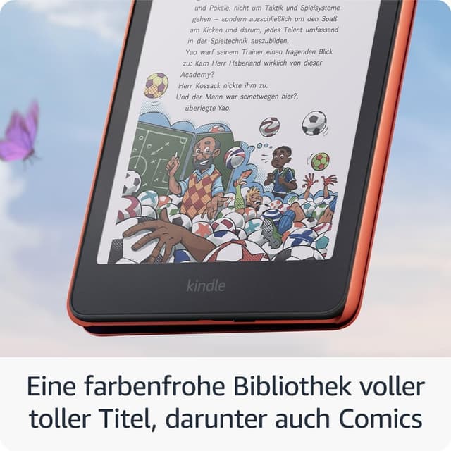 Detalle de Amazon Kindle Colorsoft Kids (neueste Generation) mit Hülle – 16 GB, Sternenzeit