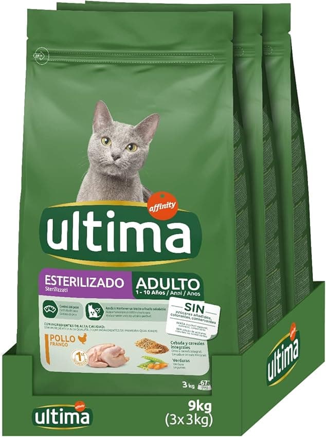 Thumbnail 6 de Ultima Esterilizado Adult Pollo 4 kg 🐱