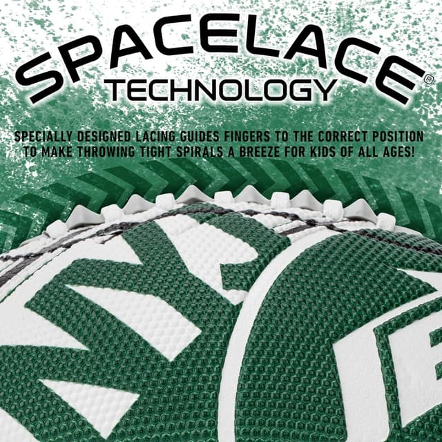 Detalle de Franklin Sports NFL Team Mini Footballs (Youth 8.5") + Air Pump Set