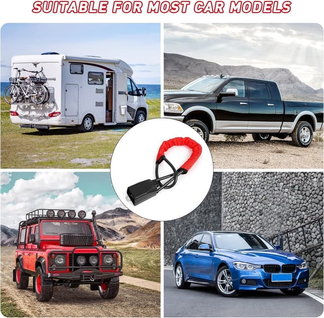 Thumbnail 4 de Universal Steering Wheel and Seat Belt Lock 2 Keys