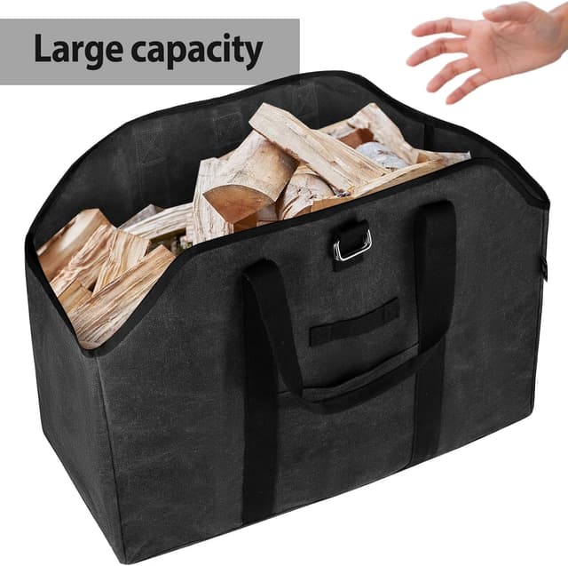 Thumbnail 2 de BONTHEE kaminholztasche 58×28×45 cm 🪵