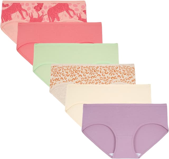 Thumbnail 6 de INNERSY Unterhosen Mädchen Baumwolle – bequeme Slips im 6er-Pack (8–16 Jahre)